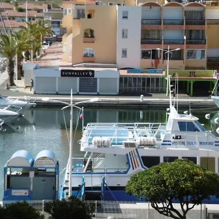 T2 Confort Centre Port 4 Pers - Clim - Parking - Ascenseur - Fr-1-796-25 Appartement Gruissan