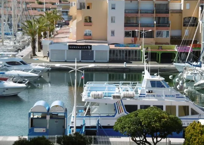 T2 Confort Centre Port 4 Pers - Clim - Parking - Ascenseur - Fr-1-796-25 Appartamento Gruissan